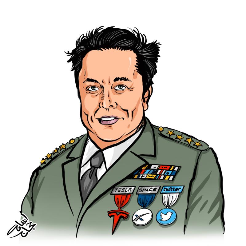 Elon Musk | Cartoon Movement
